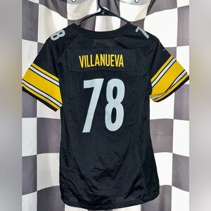 Nike Alejandro Villanueva #78 Pittsburgh Steelers Women’s Jersey Size M